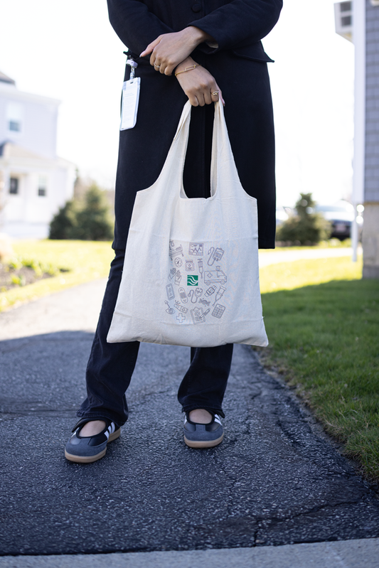 Doodle Graphic Tote