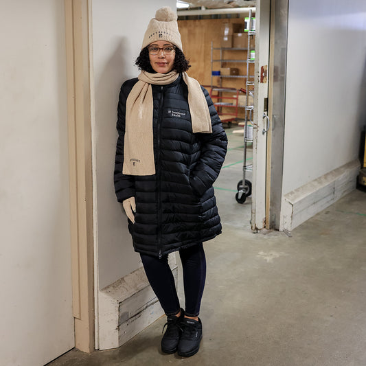Ladies Horizon Puffy Long Jacket