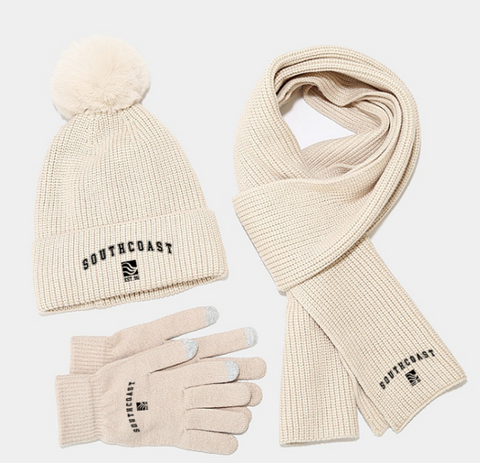 Winter Beanie Hat Scarf Gloves for Women