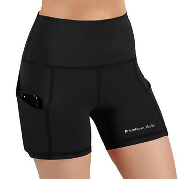 High Waisted Biker Workout Shorts