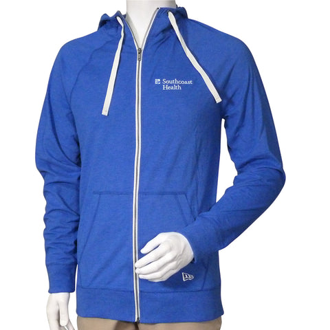 New Era Sueded Cotton Blend Full-Zip Hoodie-Men